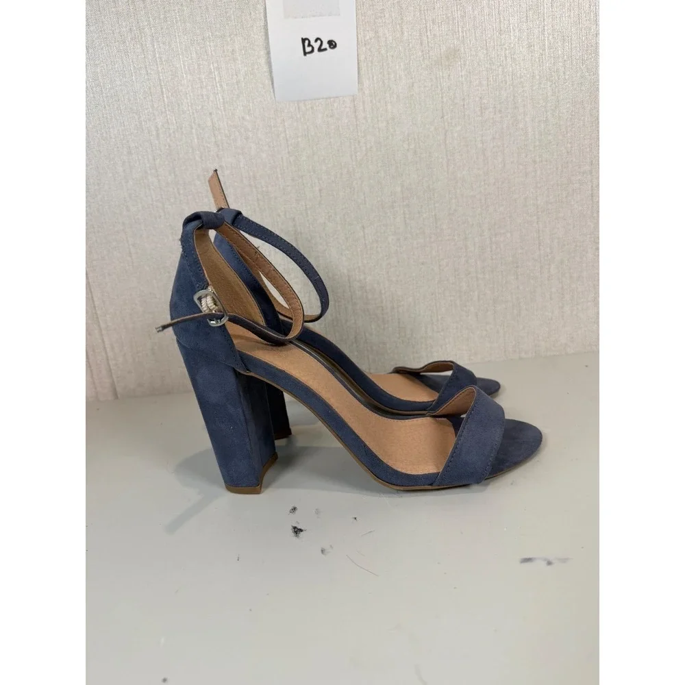 Charlotte Russe open toe‎ ankle strap heels women size 9